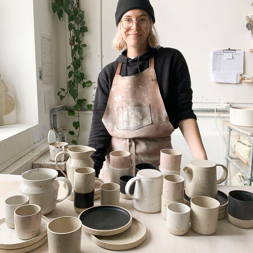 Cafe ceramics for Rise Bakehouse - Dubai 0