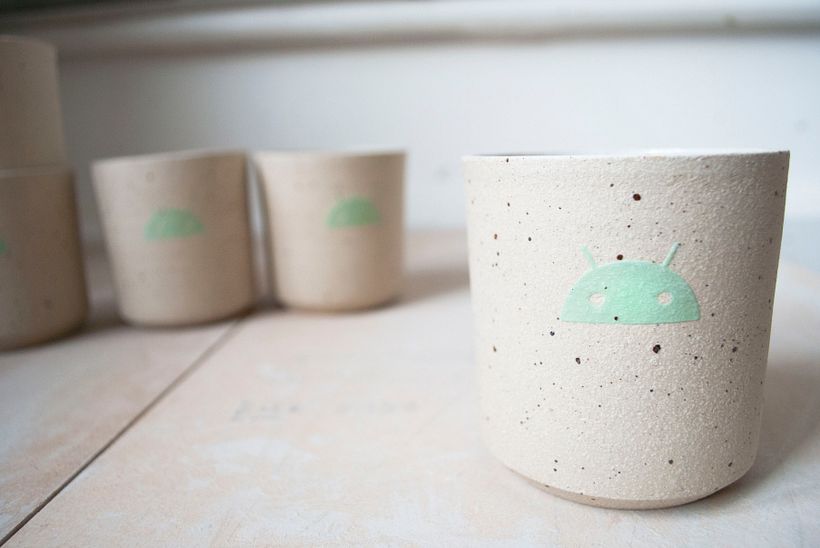 Handpainted Tumblers for Google Playtime 2019 0