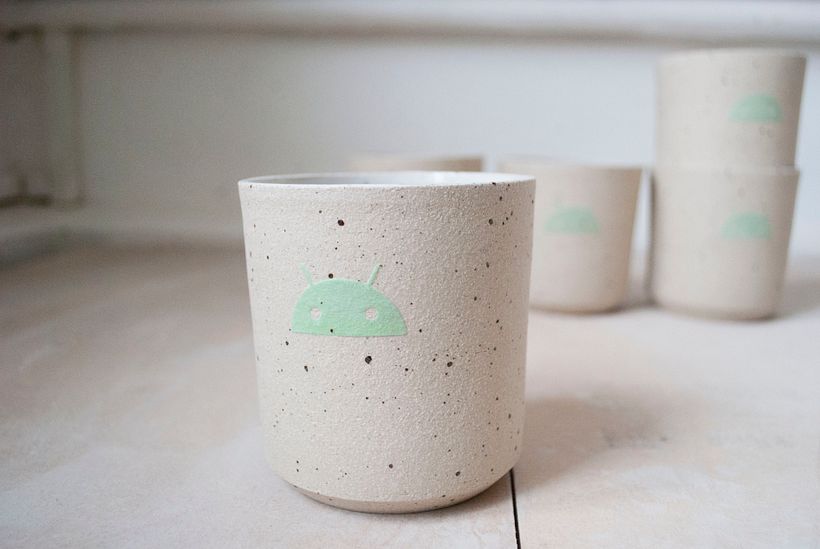 Handpainted Tumblers for Google Playtime 2019 4