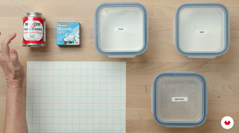 Different types of adhesive to use for your binding project.