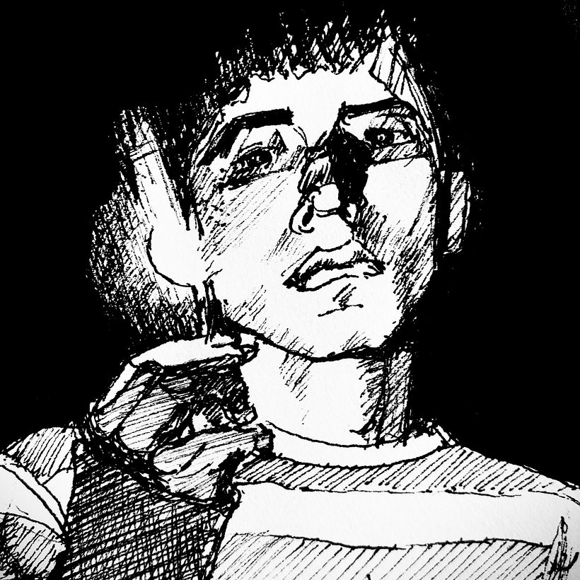 Juego de luz en tinta