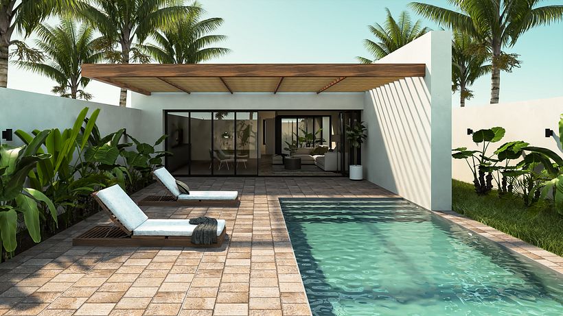 Mi Proyecto del curso: Visualización arquitectónica con V-Ray Next para SketchUp - Arquitectura