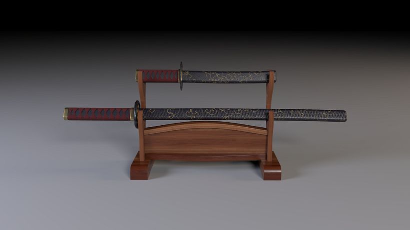 my first katana sets