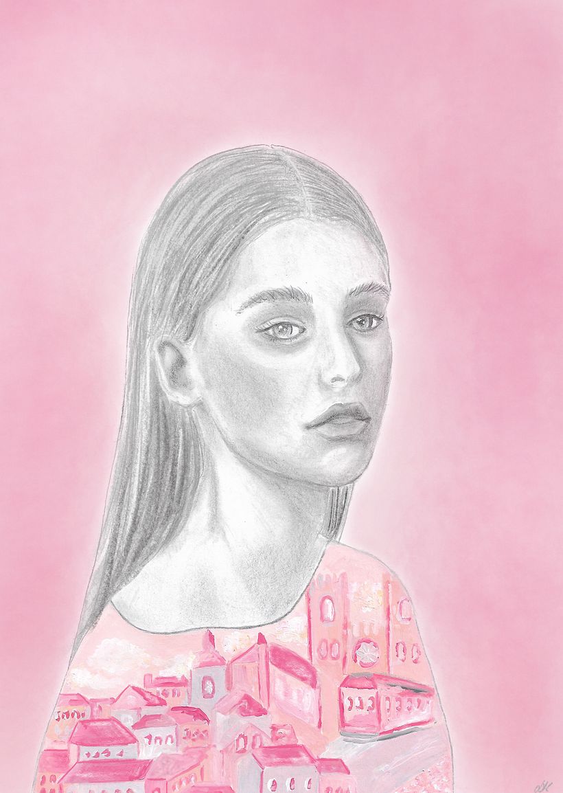 My project in Portrait with Pencil, Color Techniques and Photoshop course 0