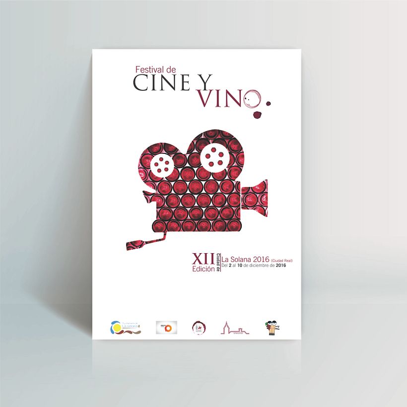 Cartel Cine y Vino la Solana 0