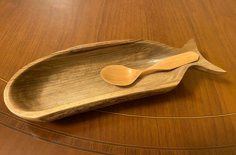My project in Wooden Spoon Carving course 5