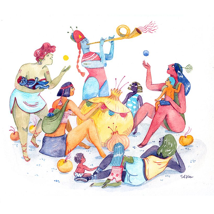 Ilustraciones para loza -1