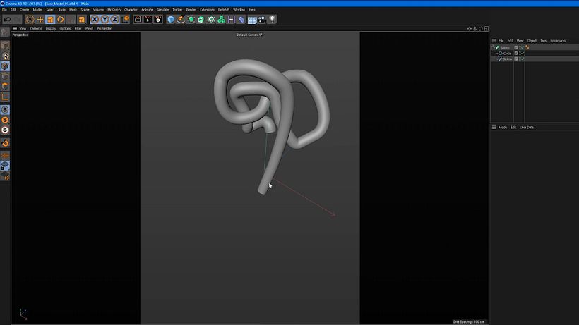 Tutorial Cinema 4D: cómo crear un modelado base 5