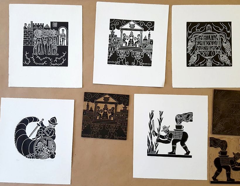 Algunas de las impresiones 