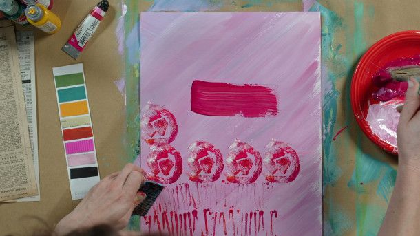 Tutorial DIY: técnicas criativas para criar papel colorido 9