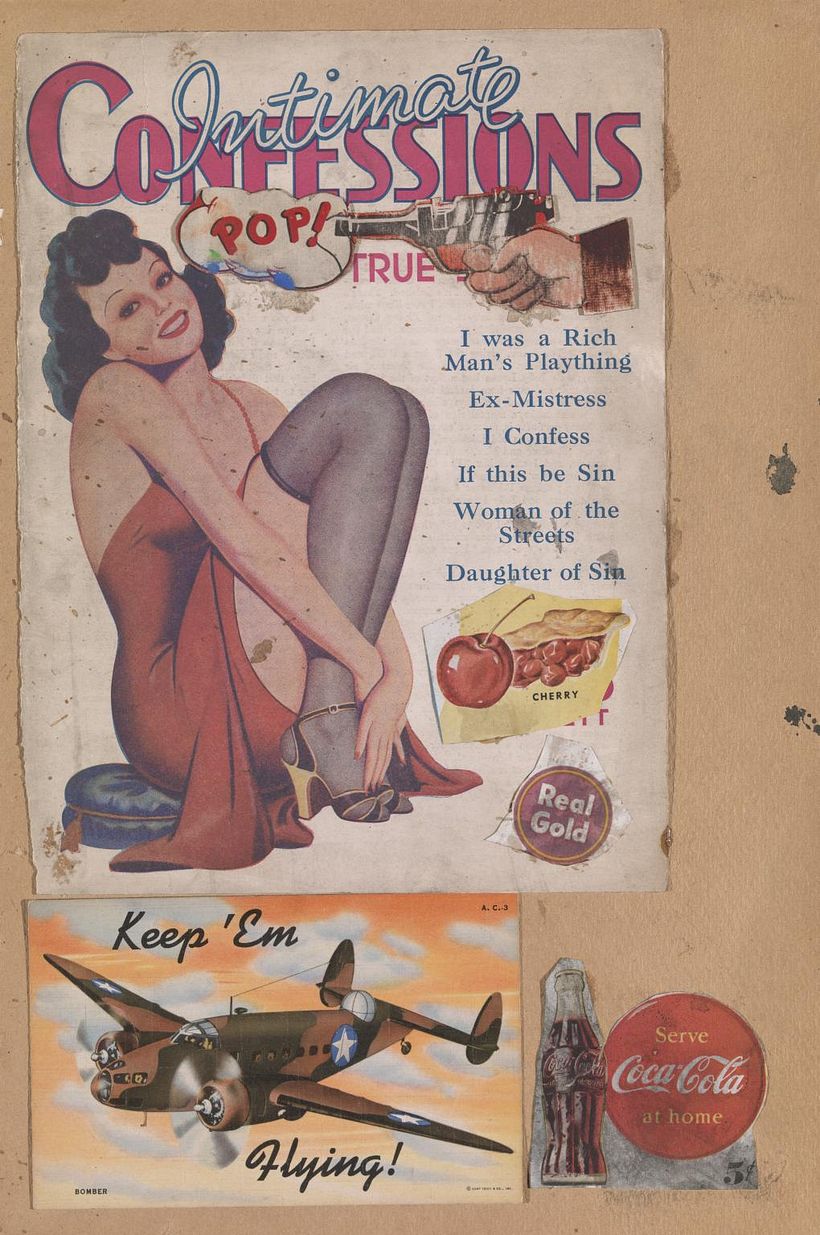 "I Was a Rich Man's Plaything", Eduardo Paolozzi, 1947.