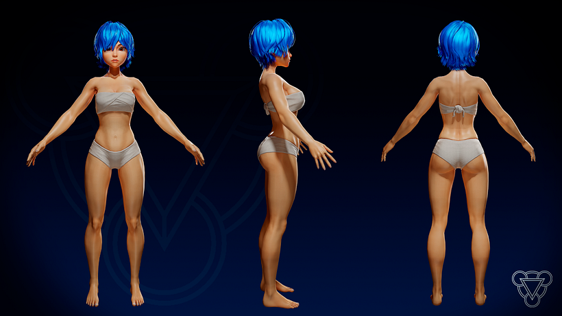 Stylized Girl 4