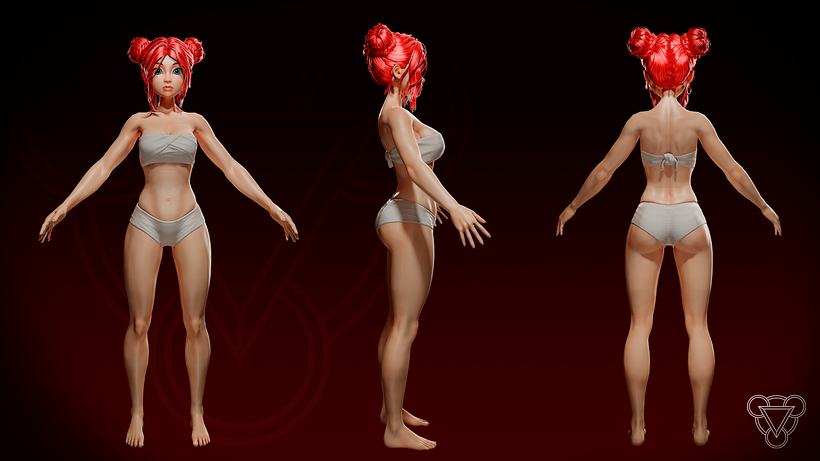 Stylized Girl 5