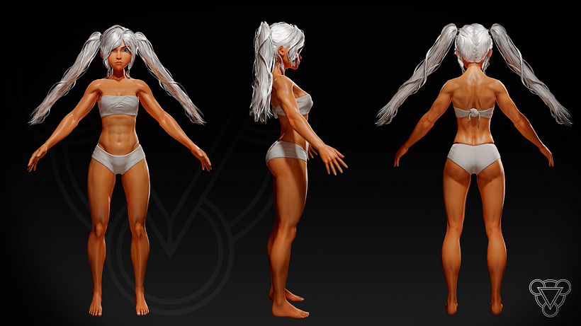 Stylized Girl 6
