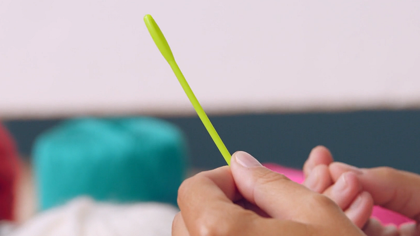 Plastic needle