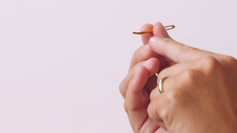 Curved needle