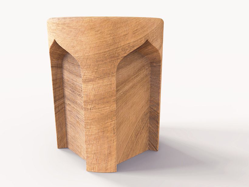 Arch Stool 2