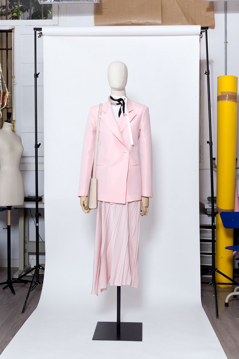 Preparing the collection lookbook 