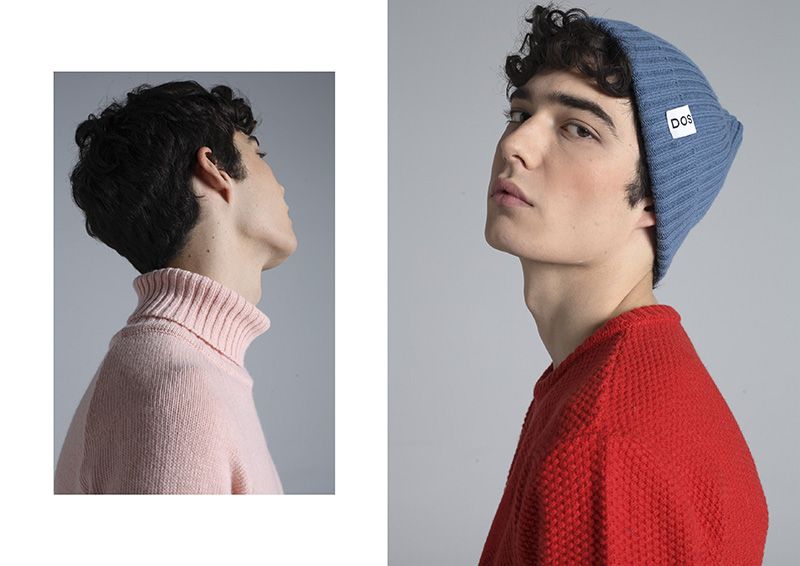 Dirección creativa de la campaña de moda masculina DOS STUDIO.
