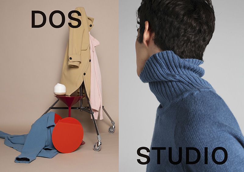 Dirección creativa de la campaña de moda masculina DOS STUDIO.