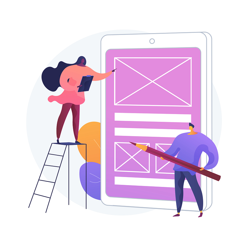 Get familiar with the UX and UI design principles. Illustration: Vectorjuice/Freepik