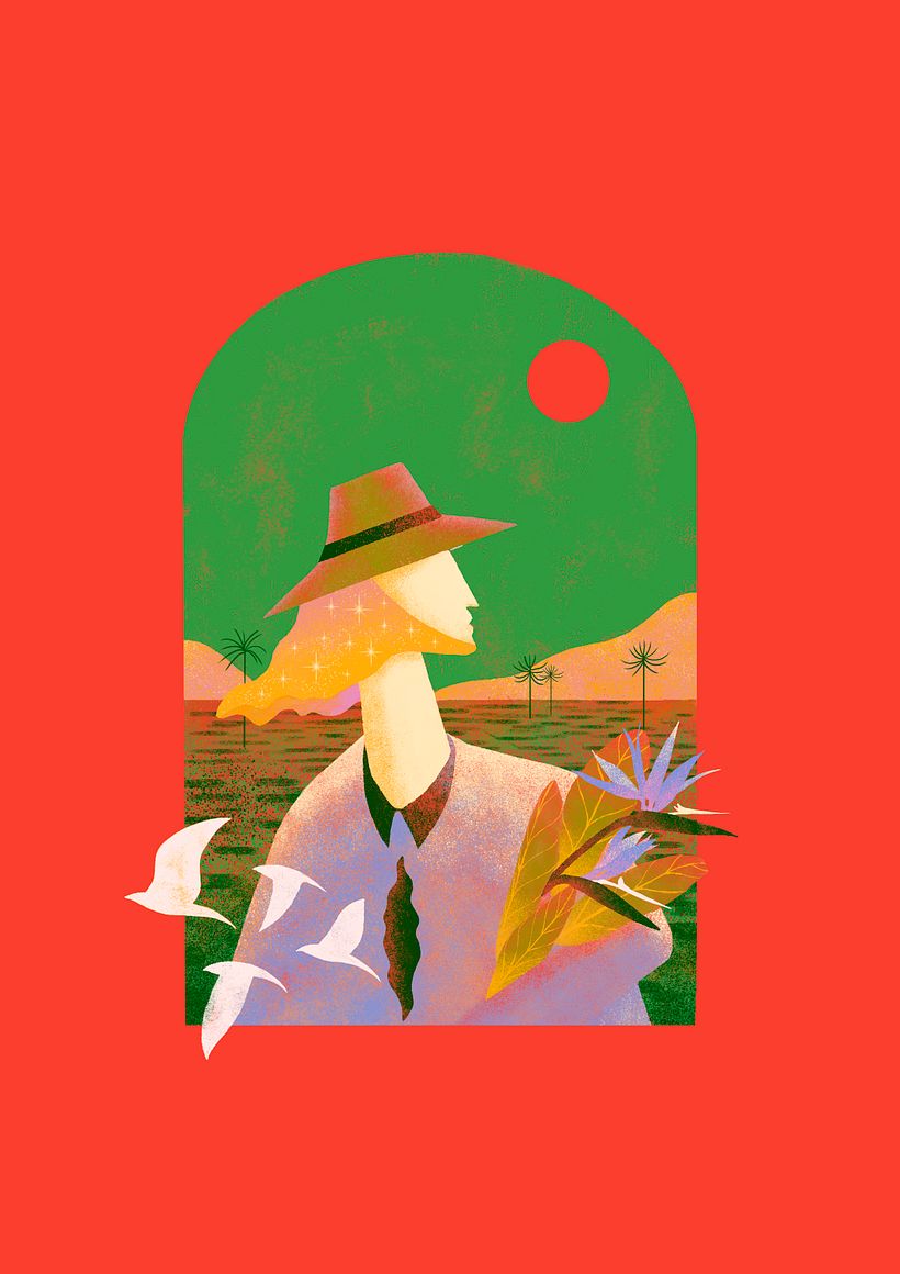 Mi Proyecto del curso: Ilustración flat con Photoshop 1