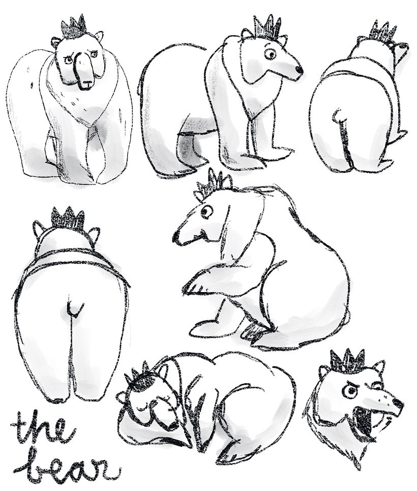 Character study for the Bear