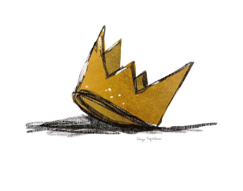 Illustation 4: Only the crown left behind after the Bear's departure