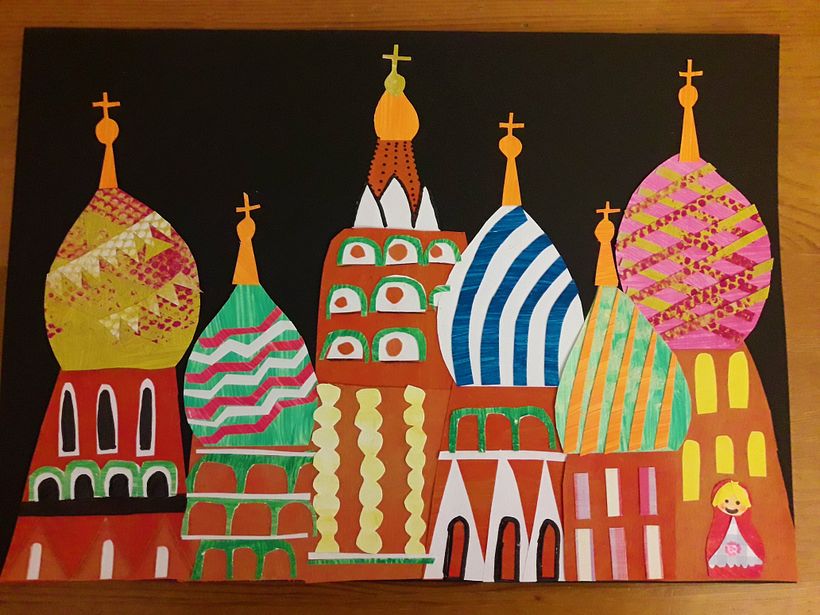 Mi Proyecto del curso: Matrioshka escondida en San Basilio. Moscú. 0