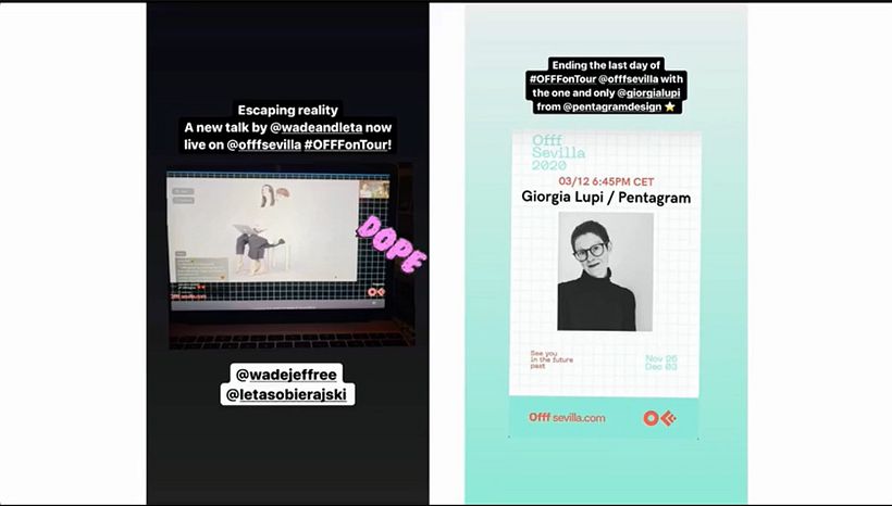 OFFF Sevilla 2020. Giorgia Lupi of Pentagram.