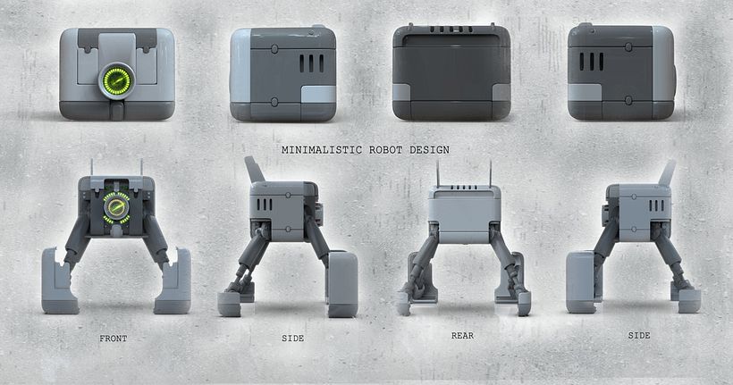 Minimalistic Robot Design 7
