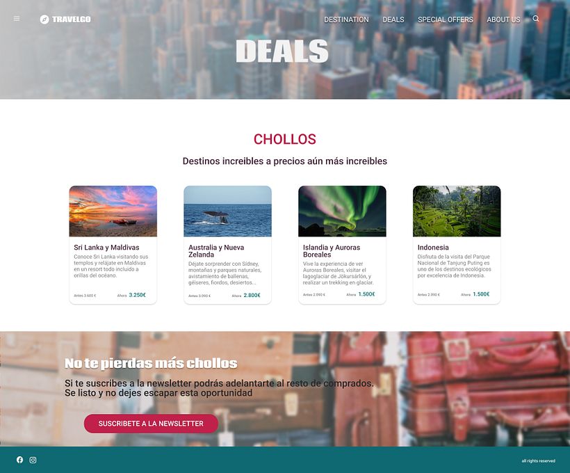 DEALS PAGE