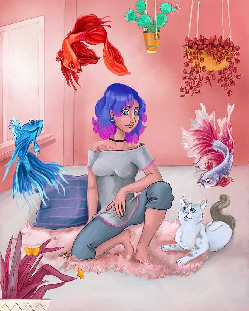 Mi Proyecto del curso: Procreate: técnicas de ilustración creativa 0