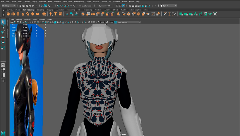 Problema con textura en Maya 1