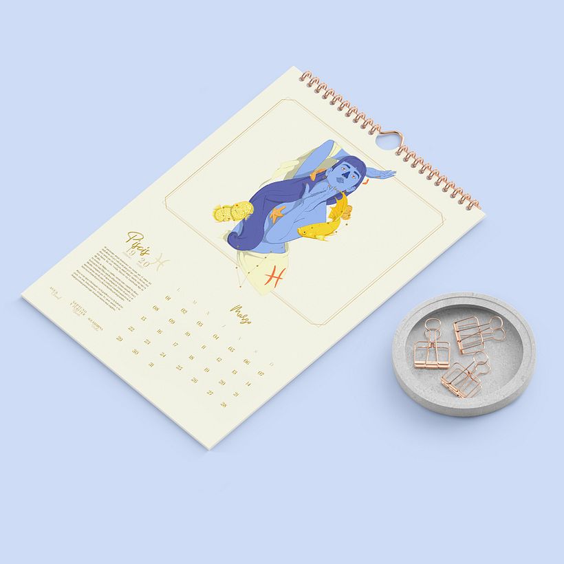 Calendario 2021 - Horoscopo y mitos 5