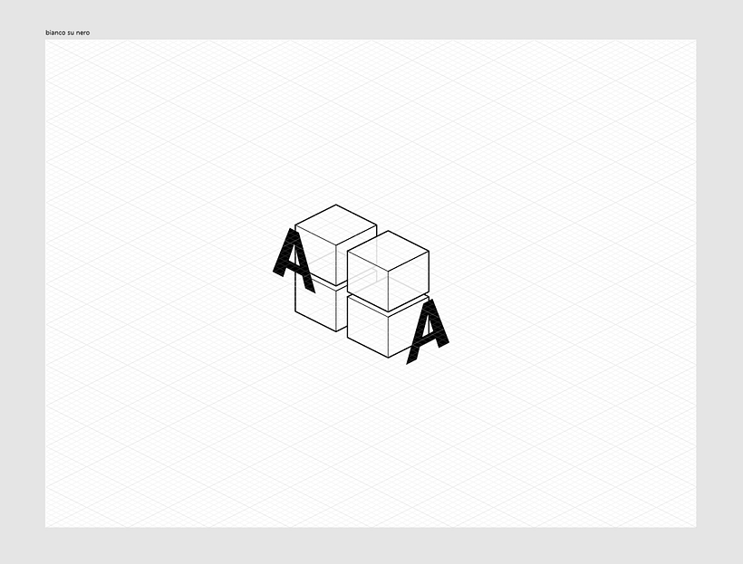 Designing the basic shapes with the aid of the isometric grid in Affinity Designer.