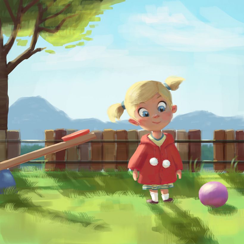 My project in Lighting Principles for Digital Painting course 11