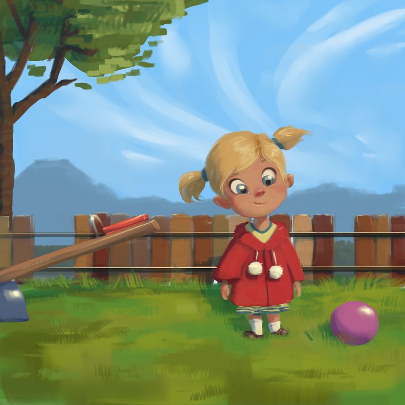 My project in Lighting Principles for Digital Painting course 12