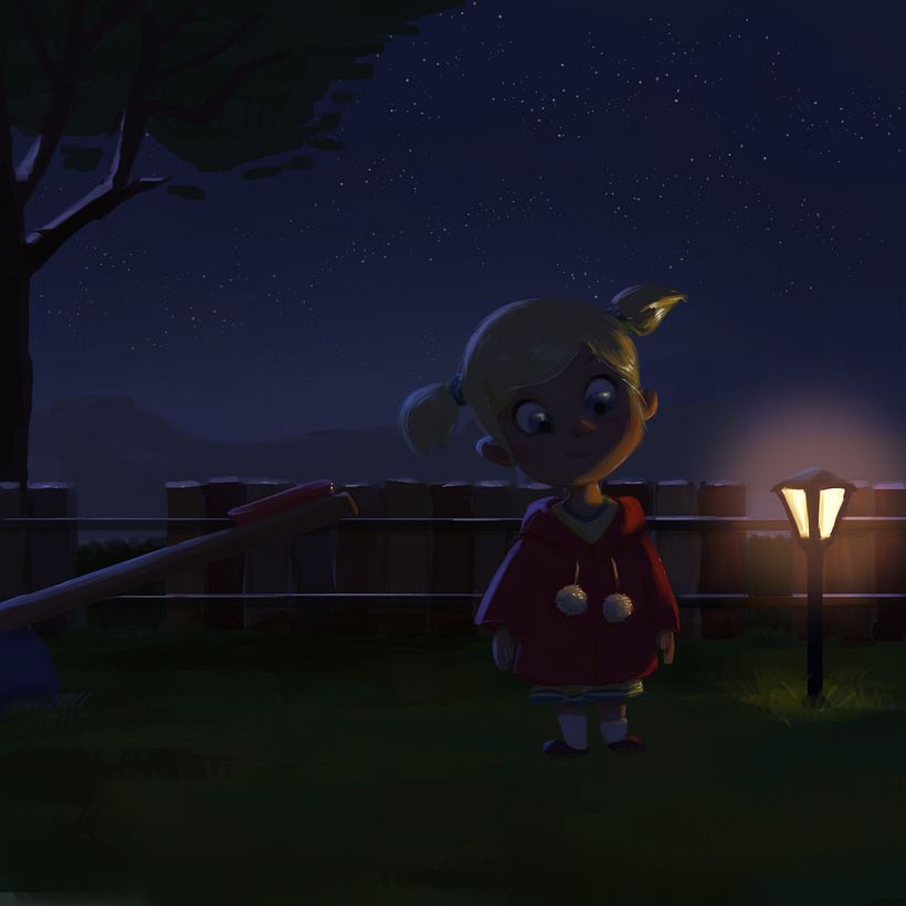 My project in Lighting Principles for Digital Painting course 14