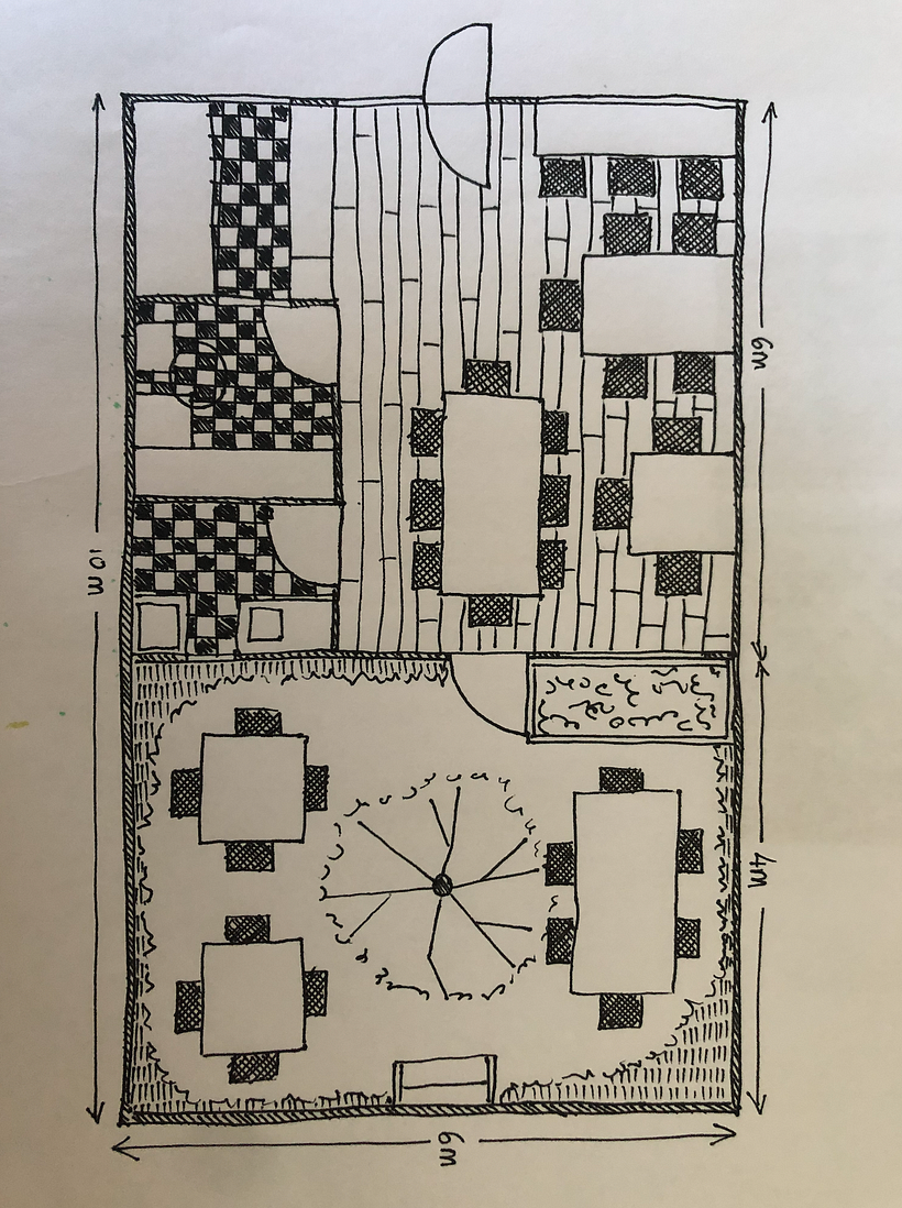 My project in Introduction to Freehand Architectural Design course 0