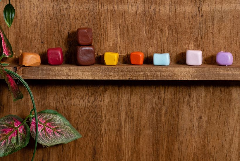Cuantos más colores de arcilla polimérica, mayores serán las opciones creativas.
