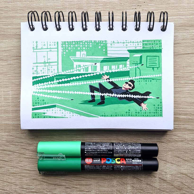 James Chapman on Swapping Microscopes for Acrylic Paint Markers 3