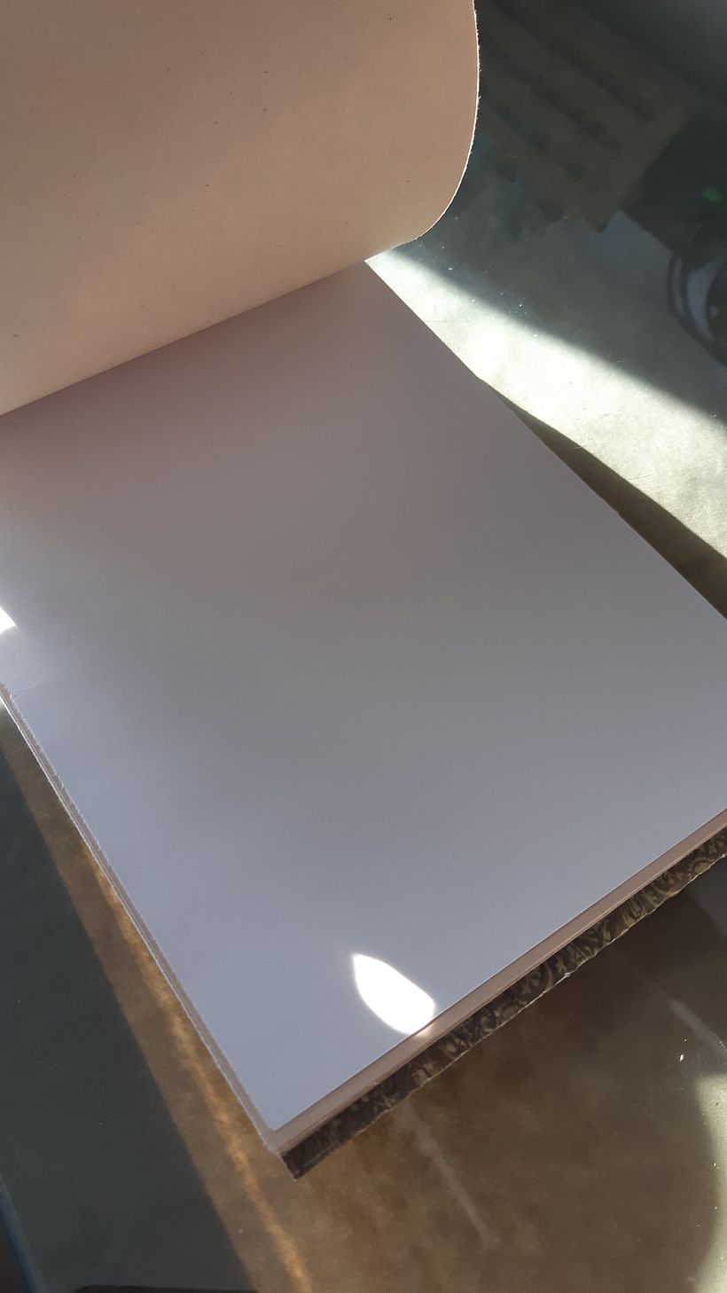 2 type of sheet alternating for sketching