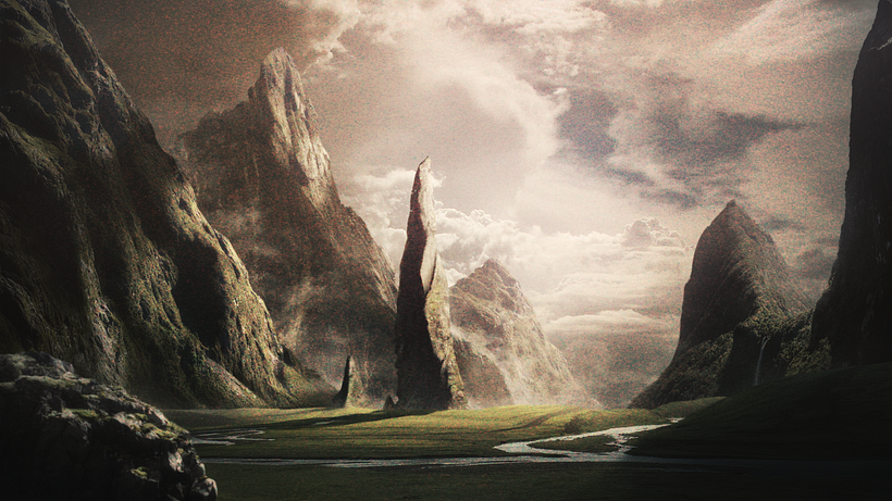 First Matte Painting -1