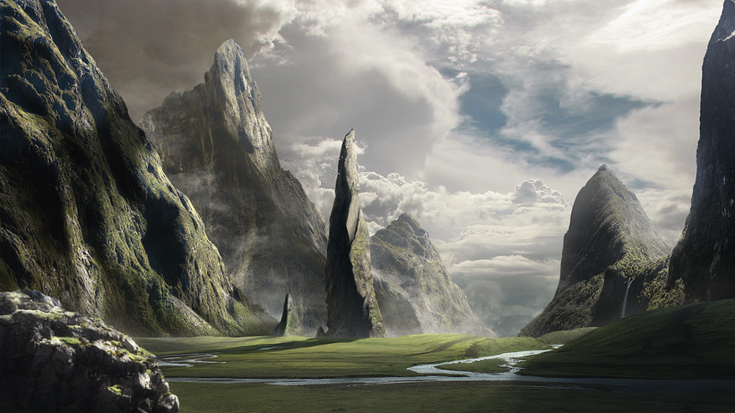 First Matte Painting 0