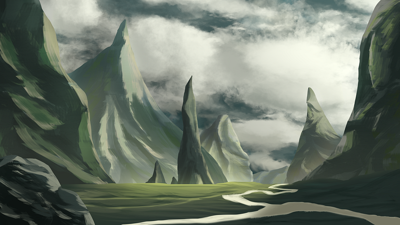 First Matte Painting 1