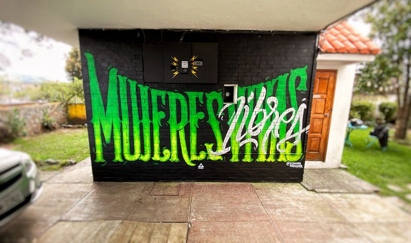 Mi Proyecto del curso: Mural Mujeres Vivas y Libres 5