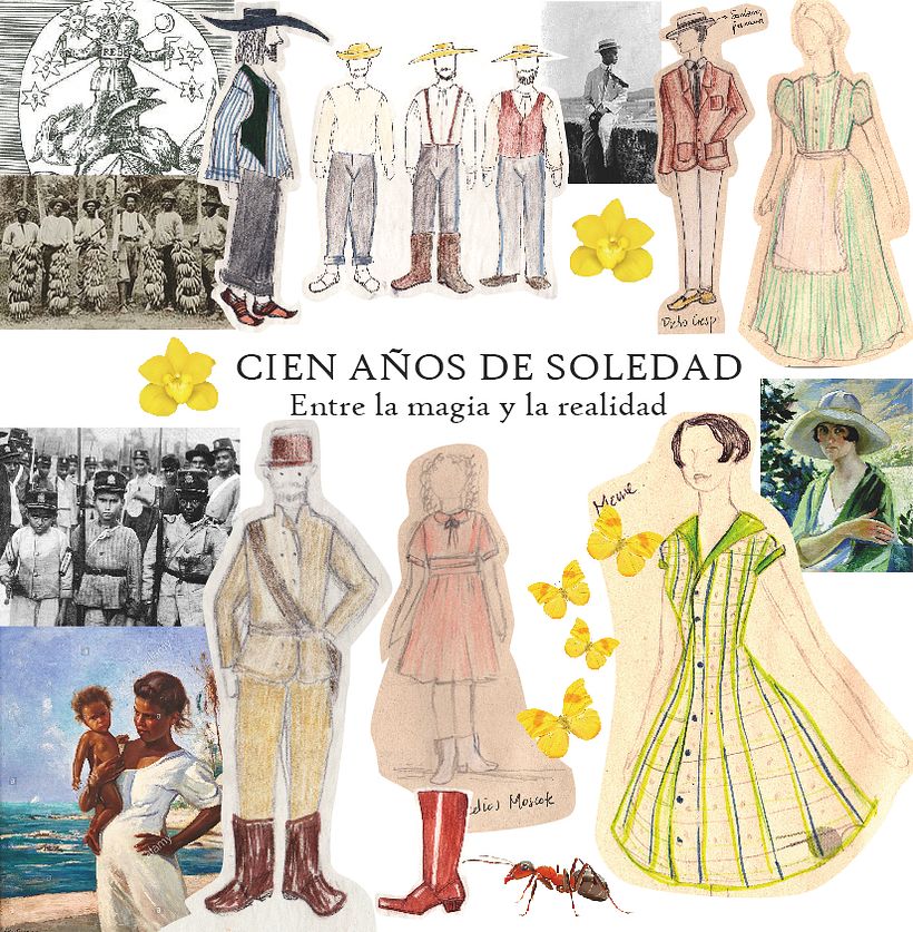 CIEN AÑOS DE SOLEDAD, Proyecto diseño de vestuario para cine y televisión 0