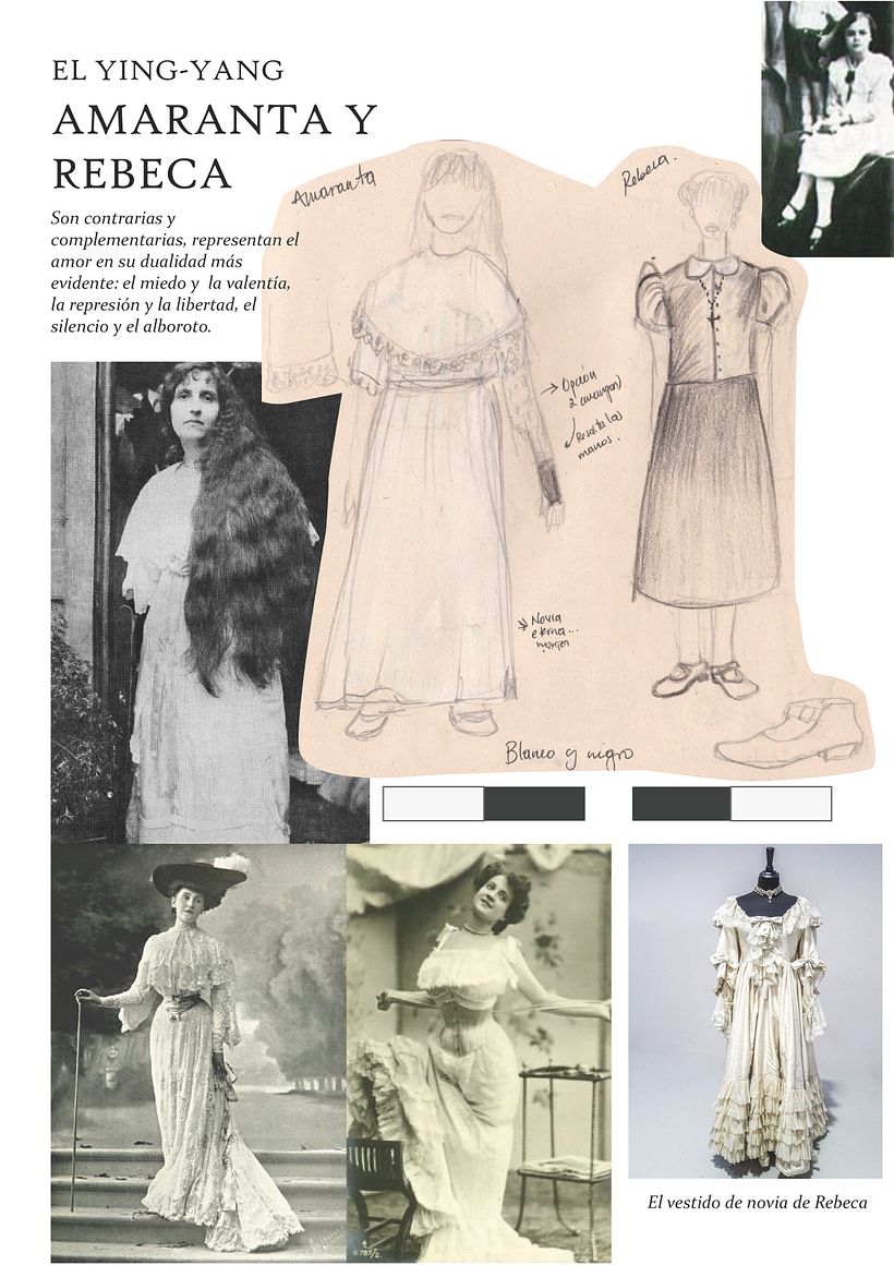 CIEN AÑOS DE SOLEDAD, Proyecto diseño de vestuario para cine y televisión 8