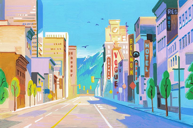 Granville Street, Vancouver, Canada